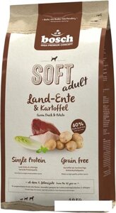 Сухой корм для собак Bosch Soft Adult Land-Ente & Kartoffel (Утка с Картофелем) 1 кг