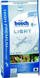 Корм для собак Bosch Light 2.5 кг