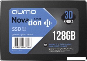 SSD QUMO Novation 3D TLC 128GB Q3DT-128GAEN