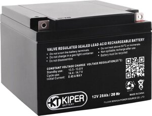 Аккумулятор для ИБП Kiper GPL-12280 (12В/28 А·ч)