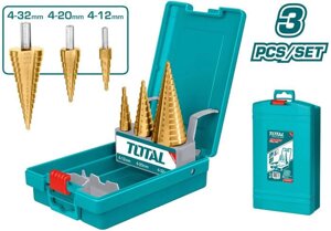 Набор сверл Total TACSD2031 4-12/4-20/4-32 мм (3 шт)