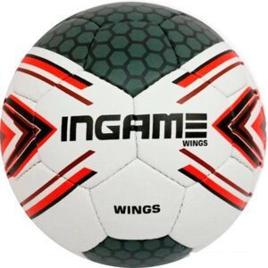 Футбольный мяч Ingame Wings IFB-134 (5 размер, белый/черный/красный)