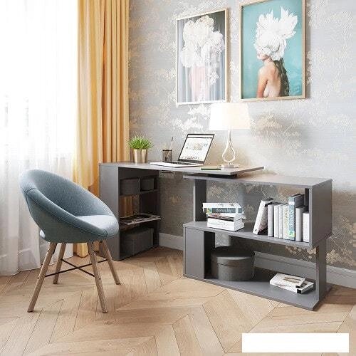 Письменный стол Domus СТР02 (серый) от компании Интернет-магазин marchenko - фото 1