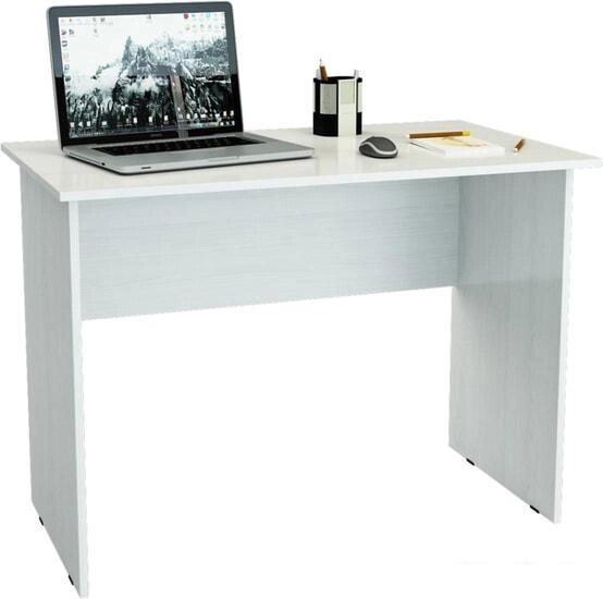 Письменный стол MFMaster Милан-5 (белый) от компании Интернет-магазин marchenko - фото 1
