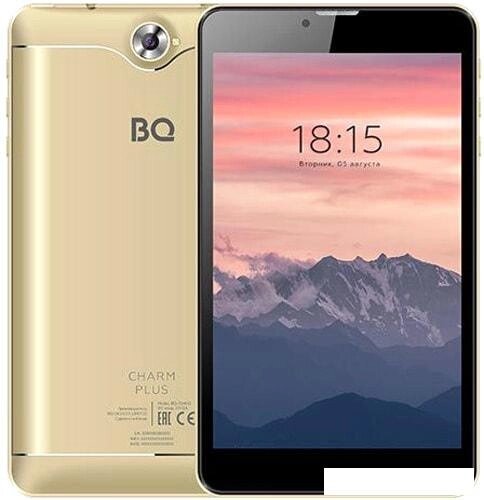 Планшет BQ-Mobile BQ-7040G Charm Plus 16GB 3G (золотистый) от компании Интернет-магазин marchenko - фото 1