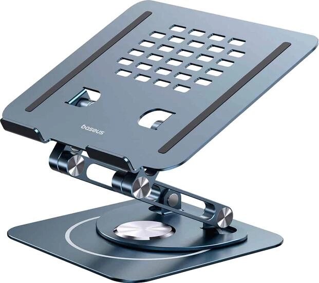 Подставка Baseus UltraStable Pro Series Rotatable and Foldable Laptop Stand (3-Hinge Version) от компании Интернет-магазин marchenko - фото 1