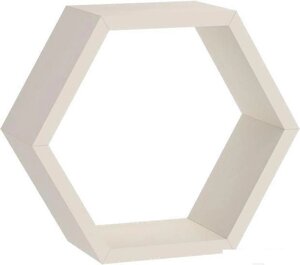 Полка DOMAX FHS 300 Hexagonal Shelf BI 300x260x115x18 (белый)