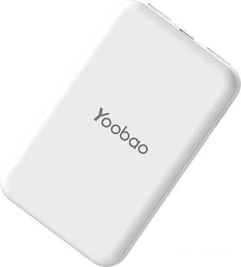 Портативное зарядное устройство Yoobao P6W (белый) от компании Интернет-магазин marchenko - фото 1