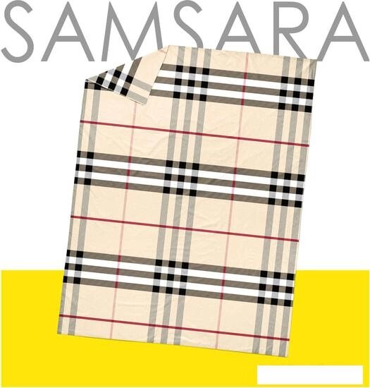 Постельное белье Samsara Burberry 240Пр-12 220x240 от компании Интернет-магазин marchenko - фото 1