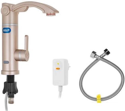 Проточный электрический водонагреватель-кран A&P Brook P от компании Интернет-магазин marchenko - фото 1