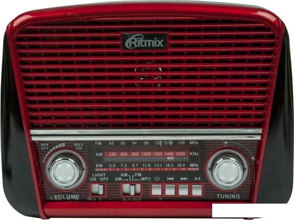 Радиоприемник Ritmix RPR-050 (красный) от компании Интернет-магазин marchenko - фото 1