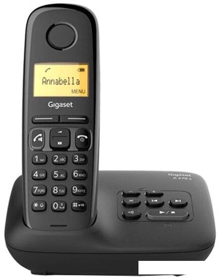 Радиотелефон Gigaset A270A (черный) от компании Интернет-магазин marchenko - фото 1