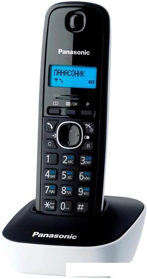 Радиотелефон Panasonic KX-TG1611RUW от компании Интернет-магазин marchenko - фото 1