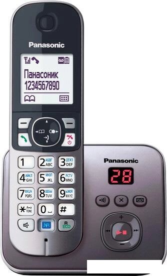 Радиотелефон Panasonic KX-TG6821RUM от компании Интернет-магазин marchenko - фото 1