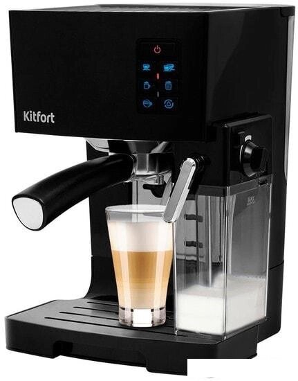 Рожковая помповая кофеварка Kitfort KT-743 от компании Интернет-магазин marchenko - фото 1