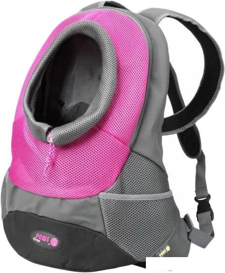 Рюкзак-переноска EBI Crazy Paws Maria S (розовый) от компании Интернет-магазин marchenko - фото 1