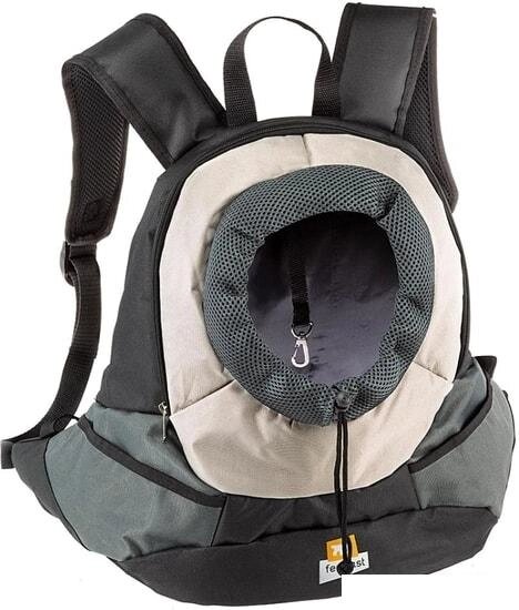Рюкзак-переноска Ferplast Kangoo S (серый) от компании Интернет-магазин marchenko - фото 1
