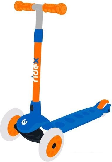 Самокат Ridex Hero (синий/оранжевый) от компании Интернет-магазин marchenko - фото 1