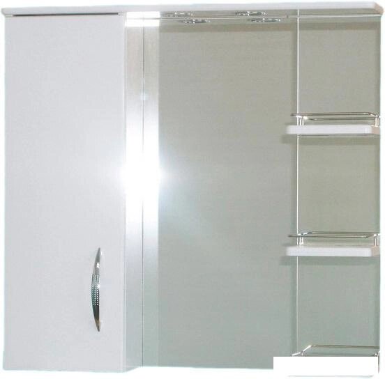 СанитаМебель Камелия-12.75 Д2 шкаф с зеркалом левый от компании Интернет-магазин marchenko - фото 1