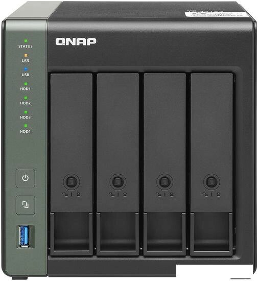 Сетевой накопитель QNAP TS-431X3-4G от компании Интернет-магазин marchenko - фото 1