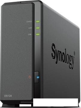 Сетевой накопитель Synology DiskStation DS124 от компании Интернет-магазин marchenko - фото 1