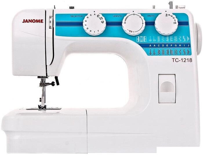 Швейная машина Janome TC 1218 от компании Интернет-магазин marchenko - фото 1