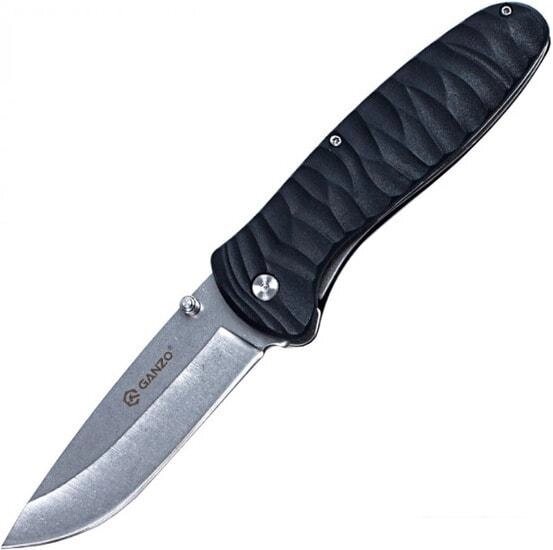 Складной нож Ganzo G6252-BK (черный) от компании Интернет-магазин marchenko - фото 1