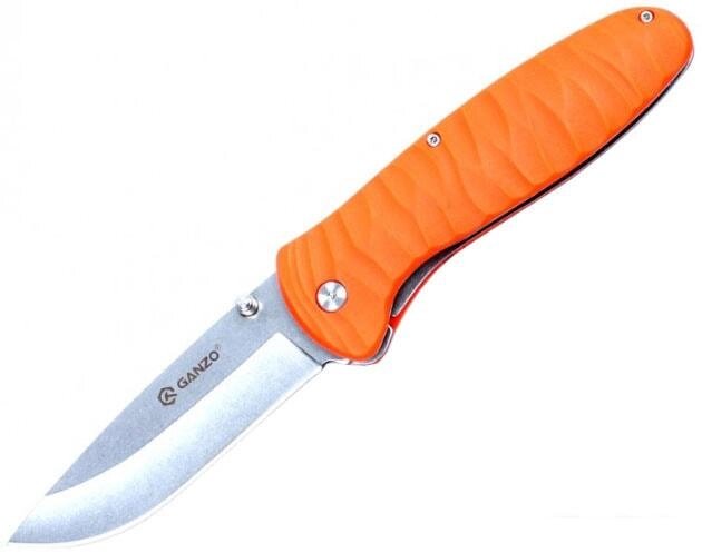 Складной нож Ganzo G6252-OR (оранжевый) от компании Интернет-магазин marchenko - фото 1