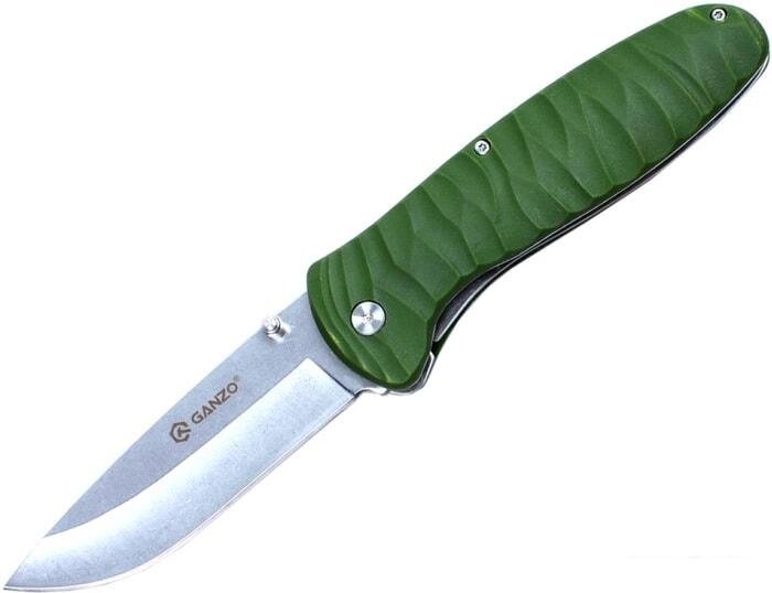 Складной нож Ganzo G6252 (зеленый) от компании Интернет-магазин marchenko - фото 1