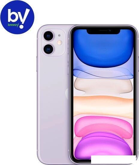 Смартфон Apple iPhone 11 128GB Воcстановленный by Breezy, грейд B (фиолетовый) от компании Интернет-магазин marchenko - фото 1