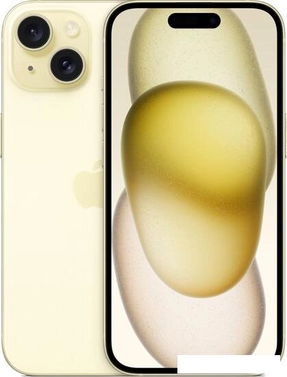 Смартфон Apple iPhone 15 128GB (желтый) от компании Интернет-магазин marchenko - фото 1