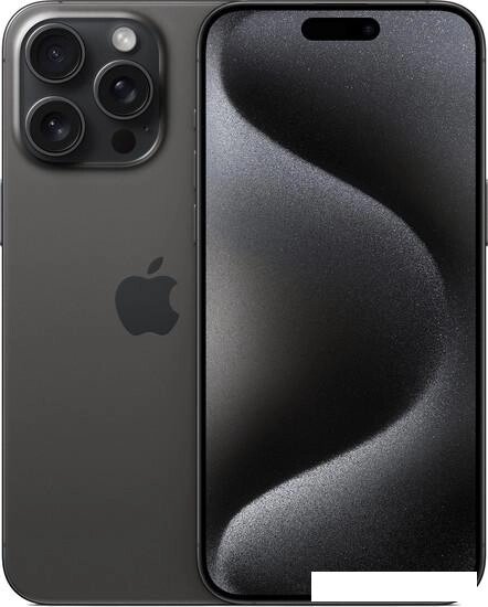 Смартфон Apple iPhone 15 Pro Max 256GB (черный титан) от компании Интернет-магазин marchenko - фото 1