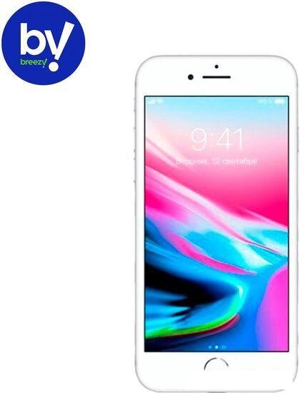 Смартфон Apple iPhone 8 64GB Воcстановленный by Breezy, грейд B (серебристый) от компании Интернет-магазин marchenko - фото 1