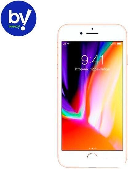 Смартфон Apple iPhone 8 64GB Воcстановленный by Breezy, грейд B (золотистый) от компании Интернет-магазин marchenko - фото 1