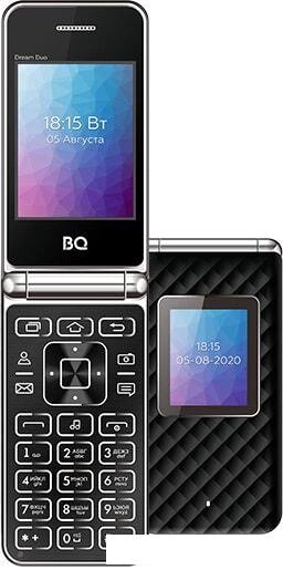 Смартфон BQ-Mobile BQ-2446 Dream Duo (черный) от компании Интернет-магазин marchenko - фото 1
