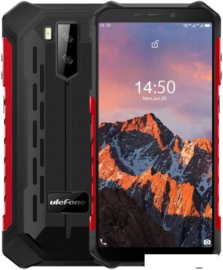 Смартфон Ulefone Armor X5 Pro (красный) от компании Интернет-магазин marchenko - фото 1