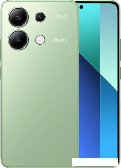 Смартфон Xiaomi Redmi Note 13 6GB/128GB с NFC международная версия (мятно-зеленый) от компании Интернет-магазин marchenko - фото 1