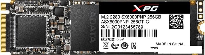 SSD A-Data XPG SX6000 Pro 256GB ASX6000PNP-256GT-C от компании Интернет-магазин marchenko - фото 1