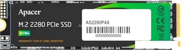 SSD Apacer AS2280P4X 1TB AP1TBAS2280P4X-1 от компании Интернет-магазин marchenko - фото 1