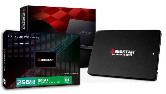 SSD BIOSTAR S160 256GB S160-256GB от компании Интернет-магазин marchenko - фото 1