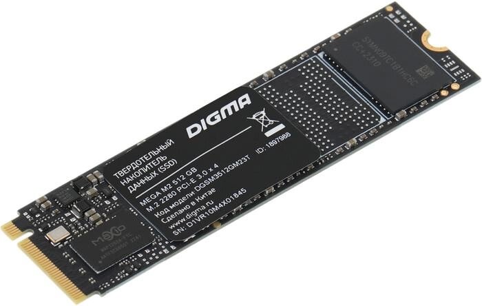 SSD Digma Mega M2 512GB DGSM3512GM23T от компании Интернет-магазин marchenko - фото 1