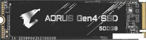 SSD gigabyte AORUS gen4 SSD 500GB GP-AG4500G