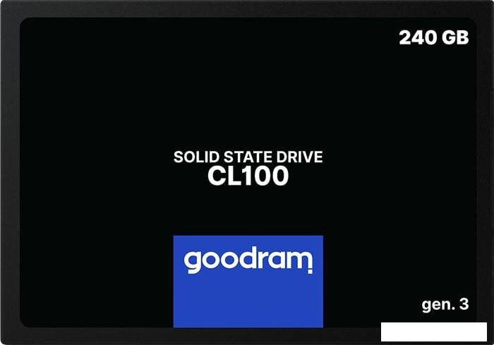 SSD GOODRAM CL100 Gen. 3 120GB SSDPR-CL100-120-G3 от компании Интернет-магазин marchenko - фото 1