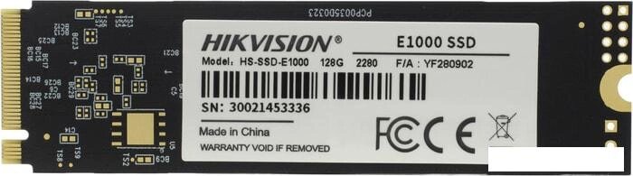 SSD Hikvision E1000 128GB HS-SSD-E1000/128G от компании Интернет-магазин marchenko - фото 1