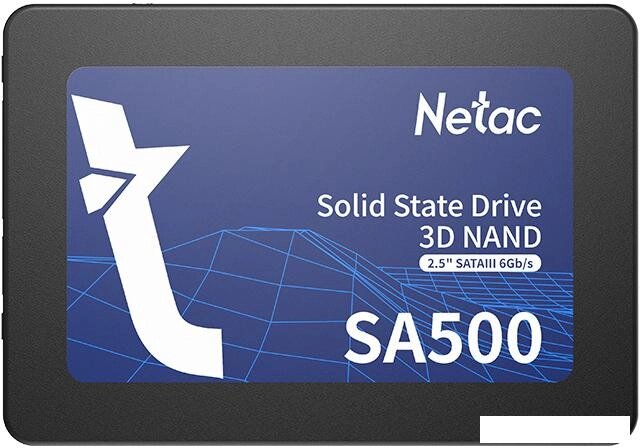 SSD Netac SA500 120GB NT01SA500-120-S3X от компании Интернет-магазин marchenko - фото 1