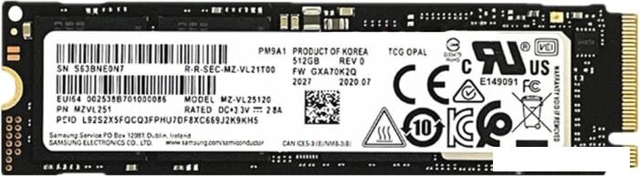 SSD Samsung PM9A1 2TB MZVL22T0HBLB-00B00 от компании Интернет-магазин marchenko - фото 1