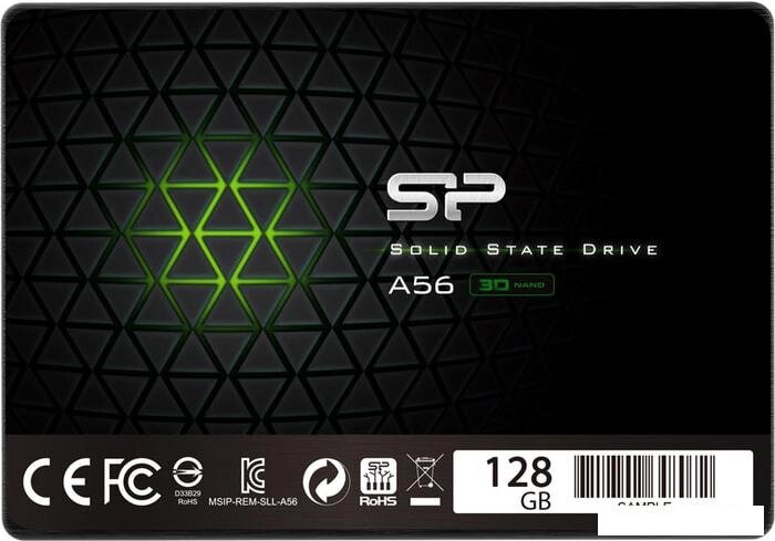 SSD Silicon-Power Ace A56 128GB SP128GBSS3A56B25 от компании Интернет-магазин marchenko - фото 1