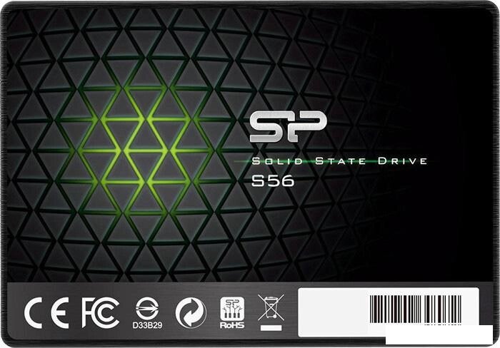 SSD Silicon-Power Slim S56 120GB [SP120GBSS3S56B25] от компании Интернет-магазин marchenko - фото 1