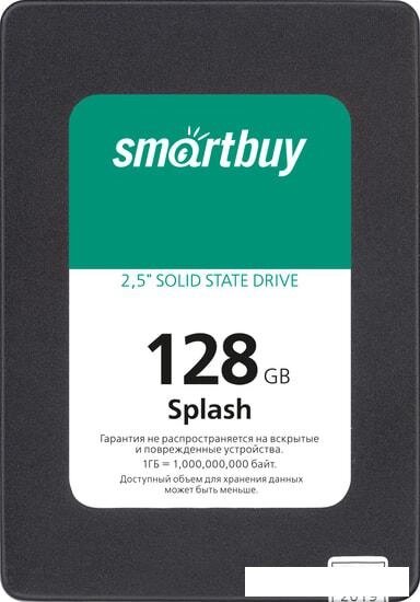 SSD Smart Buy Splash 2019 128GB SBSSD-128GT-MX902-25S3 от компании Интернет-магазин marchenko - фото 1