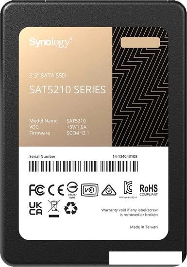 SSD Synology SAT5210 1.92TB SAT5210-1920G от компании Интернет-магазин marchenko - фото 1
